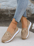 Ellie - Flat Buckle Loafers