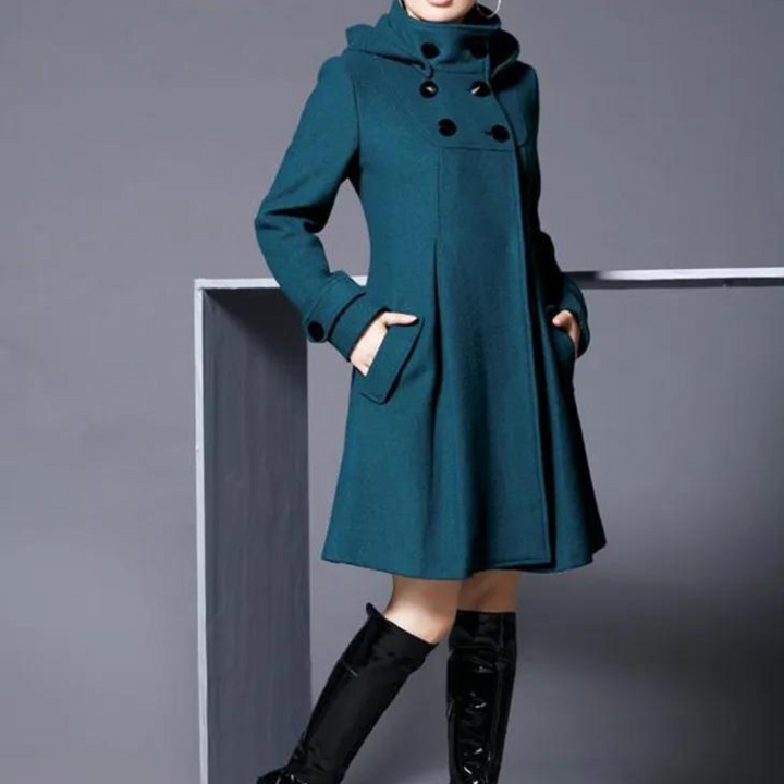 Anna – Elegant Hooded Jacket