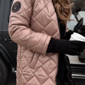 Bogna | Elegant Quilted Down Jacket with Hood