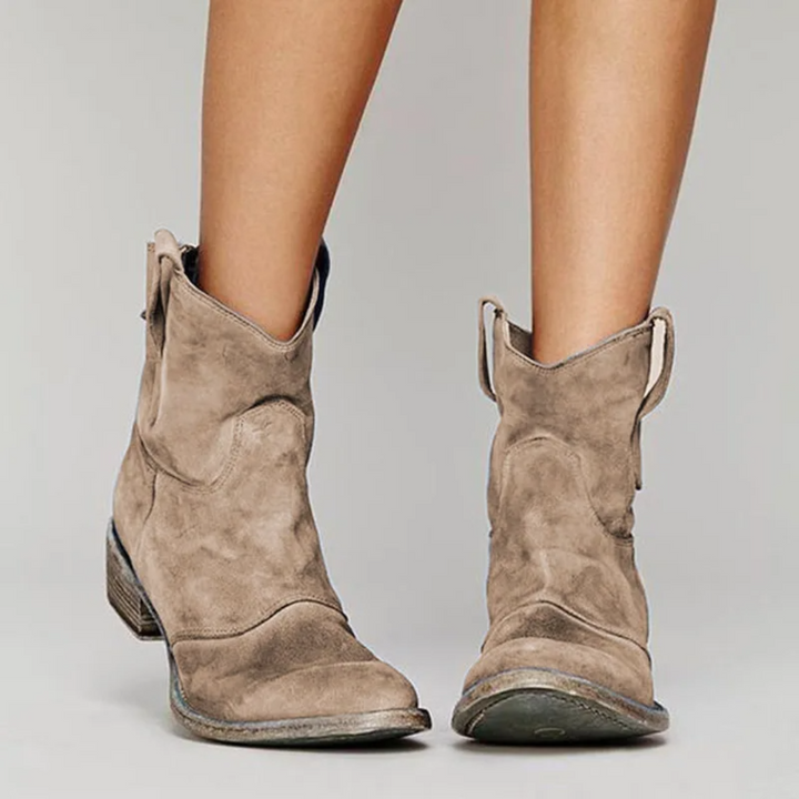 Carlotta | Chic Suede Ankle Boots for a Fashion-Forward Look