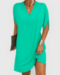 Rachel™ | V-Neck Casual Mini Dress