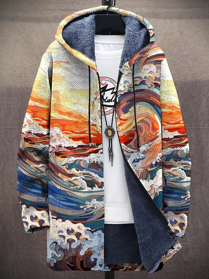 Liam | A luxurious cardigan inspired by art
